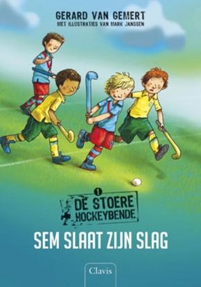 Afbeeldingen van De stoere hockeybende Sem slaat zijn slag 1 Sem slaat zijn slag