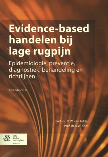 Afbeelding van Evidence-based handelen bij lage rugpijn