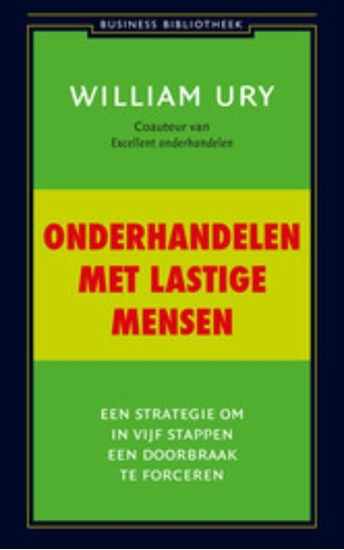 Afbeelding van Business bibliotheek Onderhandelen met lastige mensen