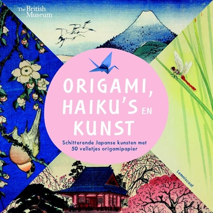 Afbeeldingen van Origami, haiku's en kunst