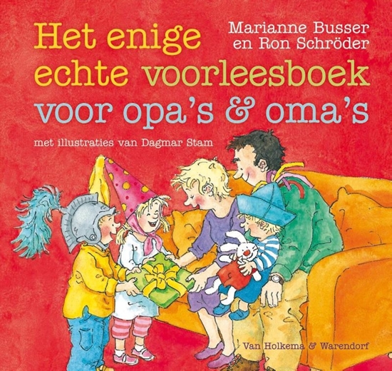 Afbeelding van Enige echte voorleesboek voor opa's en oma's