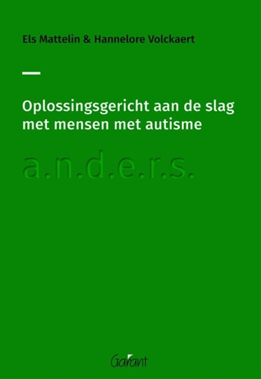 Afbeelding van Oplossingsgericht aan de slag met mensen met autisme