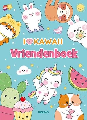 Afbeeldingen van Ik hou van Kawaii vriendenboek