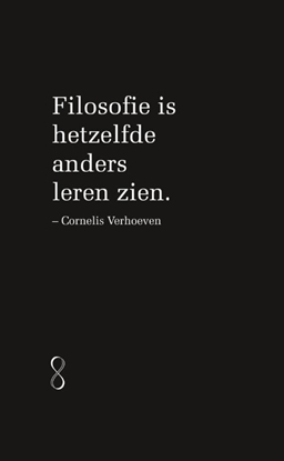 Afbeeldingen van Notitieboekje Filosofie Zwart 5 exemplaren
