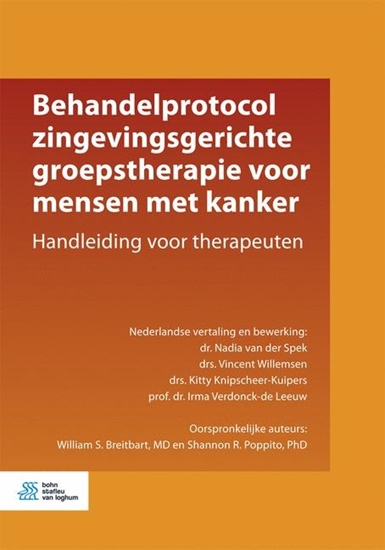 Afbeelding van Behandelprotocol zingevingsgerichte groepstherapie voor mensen met kanker