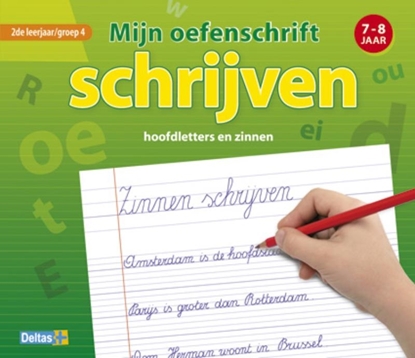 Afbeeldingen van Mijn oefenschrift Schrijven hoofdletters en zinnen