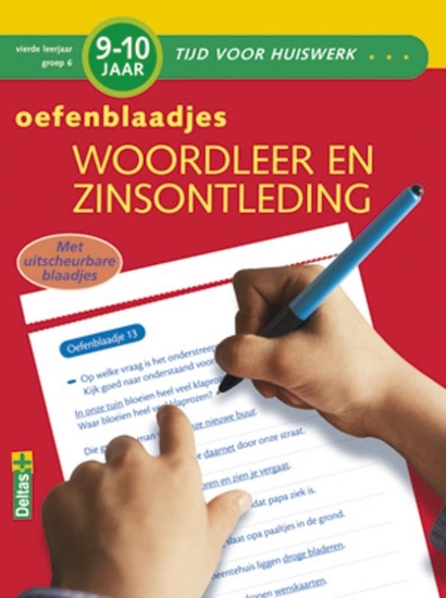 Afbeelding van Tijd voor huiswerk Oefenblaadjes spelling vierde leerjaar, groep 6