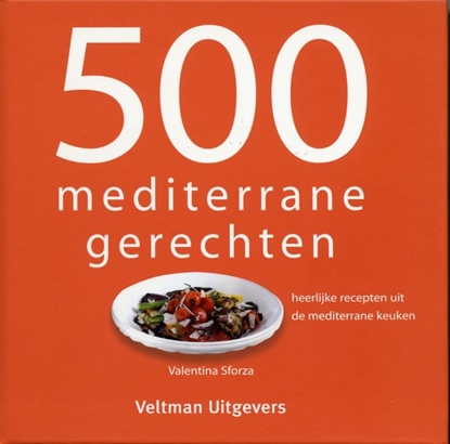 Afbeeldingen van 500 mediterrane gerechten
