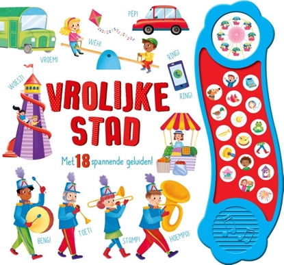Afbeeldingen van Vrolijke Stad - geluidboek
