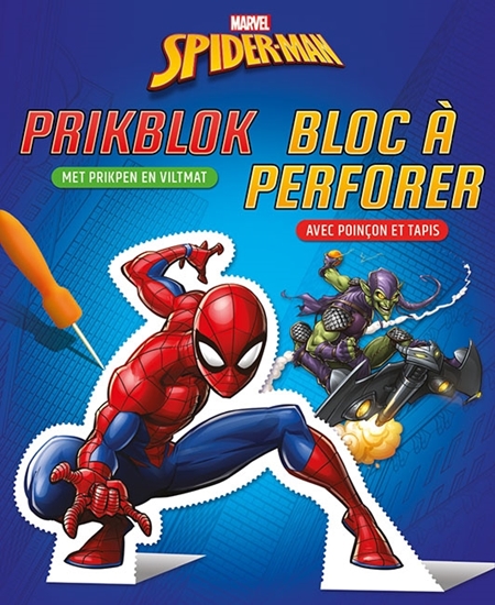 Afbeelding van Spider-Man prikblok / Spider-Man bloc à perforer