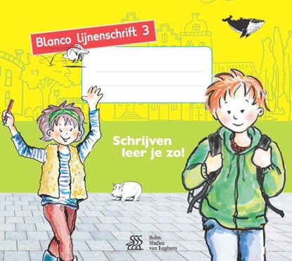Afbeeldingen van Schrijven leer je zo! - Blanco lijnenschrift 3 - set van 5 ex.