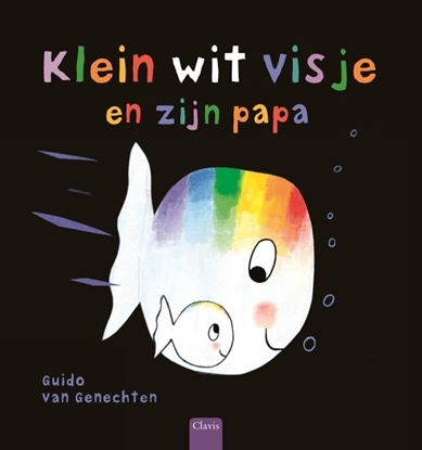 Afbeeldingen van Klein wit visje Klein wit visje en zijn papa