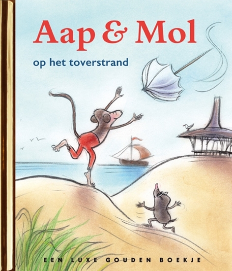 Afbeelding van Gouden Boekjes Aap & Mol op het toverstrand