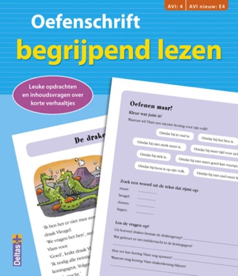Afbeelding van Oefenschrift begrijpend lezen groep 4
