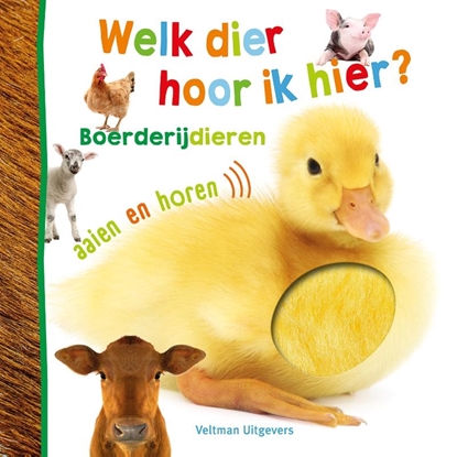 Afbeeldingen van Welk dier hoor ik hier? - Boerderijdieren