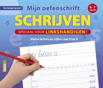 Afbeeldingen van Mijn oefenschrift schrijven Kleine letters en cijfers van 0 tot 9
