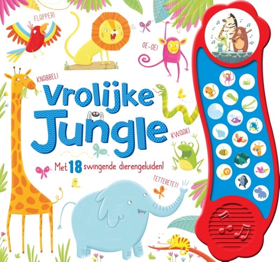 Afbeelding van Vrolijke Jungle - geluidboek