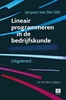 Afbeelding van Lineair programmeren in de bedrijfskunde