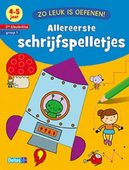 Afbeelding van Zo leuk is oefenen! Allereerste schrijfspelletjes 4-5 jaar