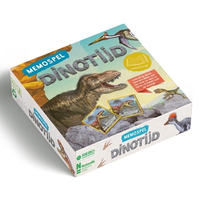 Afbeeldingen van Dinotijd - memospel inclusief boek