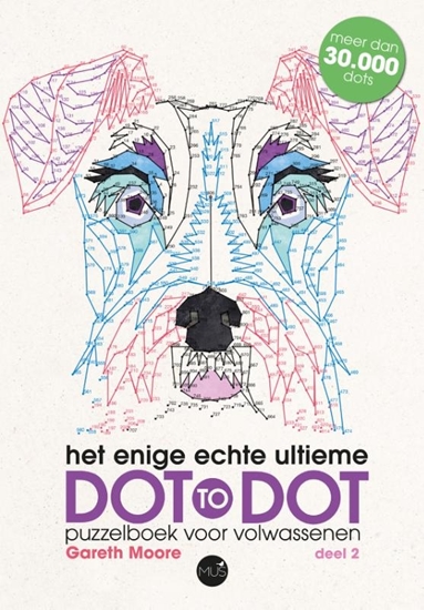 Afbeelding van Het enige echte ultieme dot to dot puzzelboek voor volwassenen 2 2
