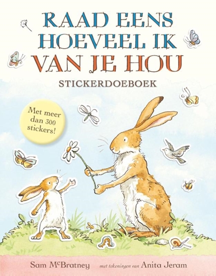 Afbeelding van Stickerdoeboek Raad eens hoeveel ik van je hou