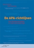 Afbeelding van De APA-richtlijnen