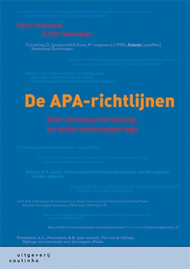 Afbeelding van De APA-richtlijnen