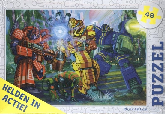 Afbeelding van Puzzels 48 4+ Helden in actie! - puzzel 48 stukjes