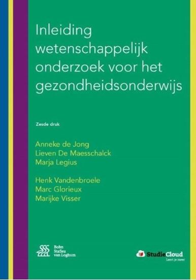 Afbeelding van Inleiding wetenschappelijk onderzoek voor het gezondheidsonderwijs
