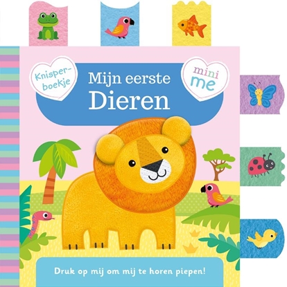 Afbeeldingen van Knisperboekjes - mini me Mijn eerste dieren - knisperboekje - mini me