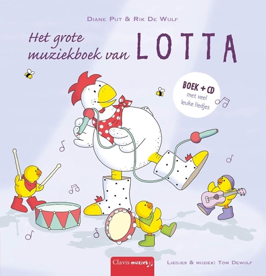 Afbeelding van Lotta Het grote muziekboek van Lotta