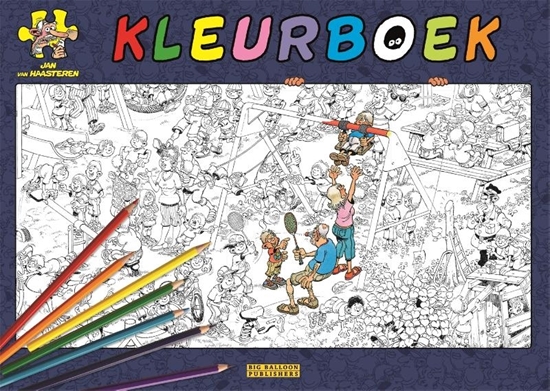 Afbeelding van Jan van Haasteren kleurboek