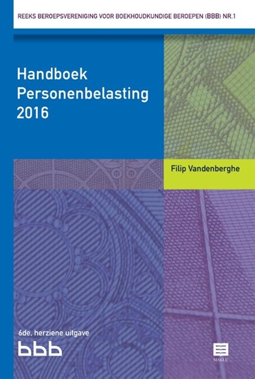 Afbeelding van Reeks Beroepsvereniging voor Boekhoudkundige Beroepen Handboek Personenbelasting 2017