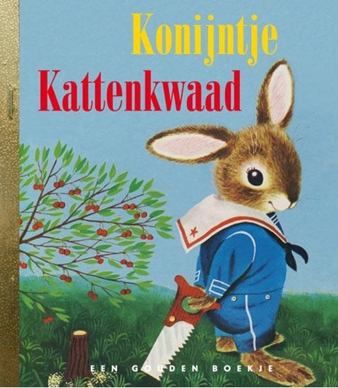 Afbeelding van Gouden Boekjes Konijntje kattenkwaad
