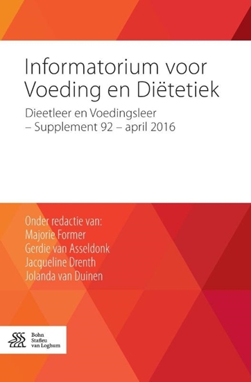 Afbeelding van Informatorium voor Voeding en Diëtetiek supplement 92 - april 2016