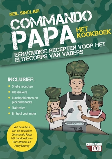Afbeelding van Commando papa-het kookboek