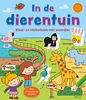 Afbeelding van Kleur-en stickerboek met woordjes - In de dierentuin 3-5 jaar
