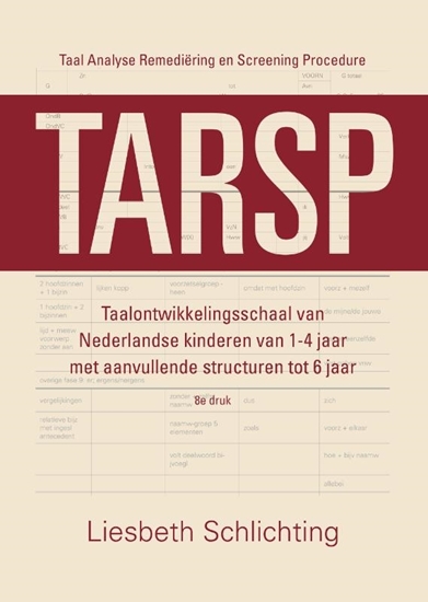 Afbeelding van TARSP - Taal Analyse Remediëring en Screening Procedure