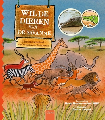 Afbeeldingen van Wilde dieren van de savanne