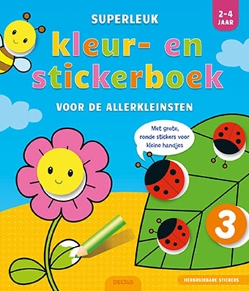 Afbeeldingen van Superleuk kleur- en stickerboek voor de allerkleinsten 2-4 jaar