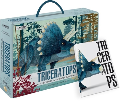 Afbeeldingen van Triceratops - Boek + 3D-puzzel