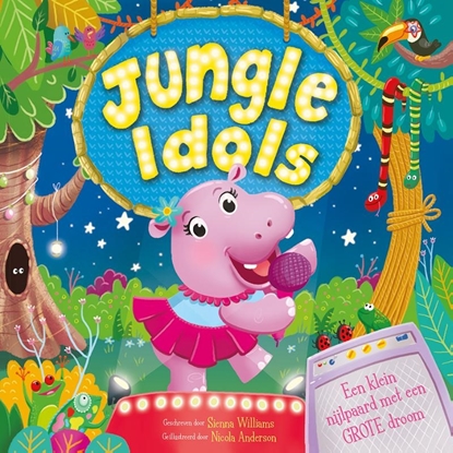 Afbeeldingen van Prentenboek padded Jungle Idols - prentenboek padded