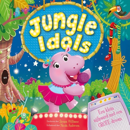 Afbeelding van Prentenboek padded Jungle Idols - prentenboek padded