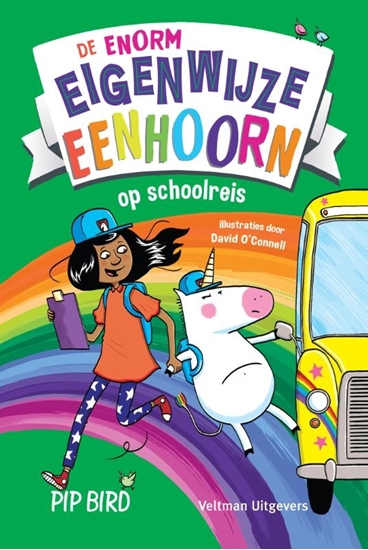 Afbeelding van De enorm eigenwijze eenhoorn op schoolreis