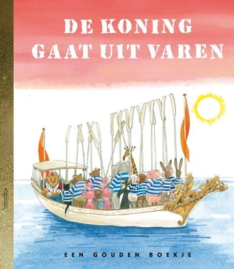 Afbeelding van Gouden Boekjes De koning gaat uit varen