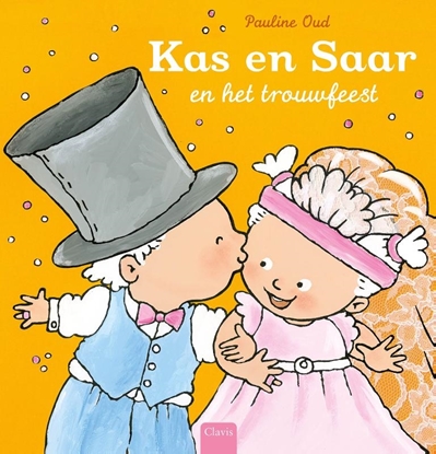 Afbeeldingen van Kas en Saar en het trouwfeest