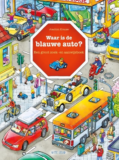 Afbeelding van Zoekboeken Waar is de blauwe auto?