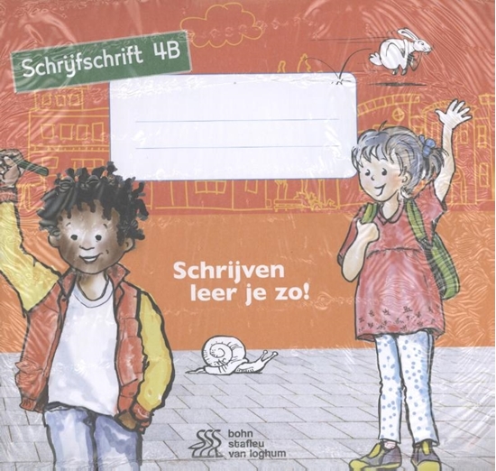 Afbeelding van Schrijven leer je zo! - Schrijfschrift 4B - set van 5 stuks