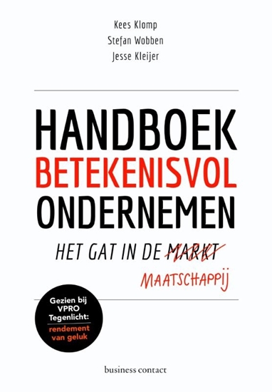 Afbeelding van Handboek betekenisvol ondernemen